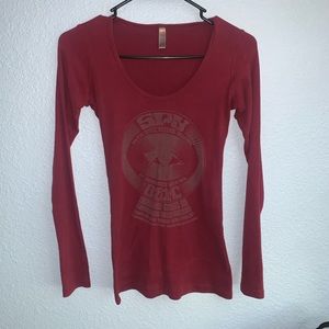 Spy Maroon Long Sleeve